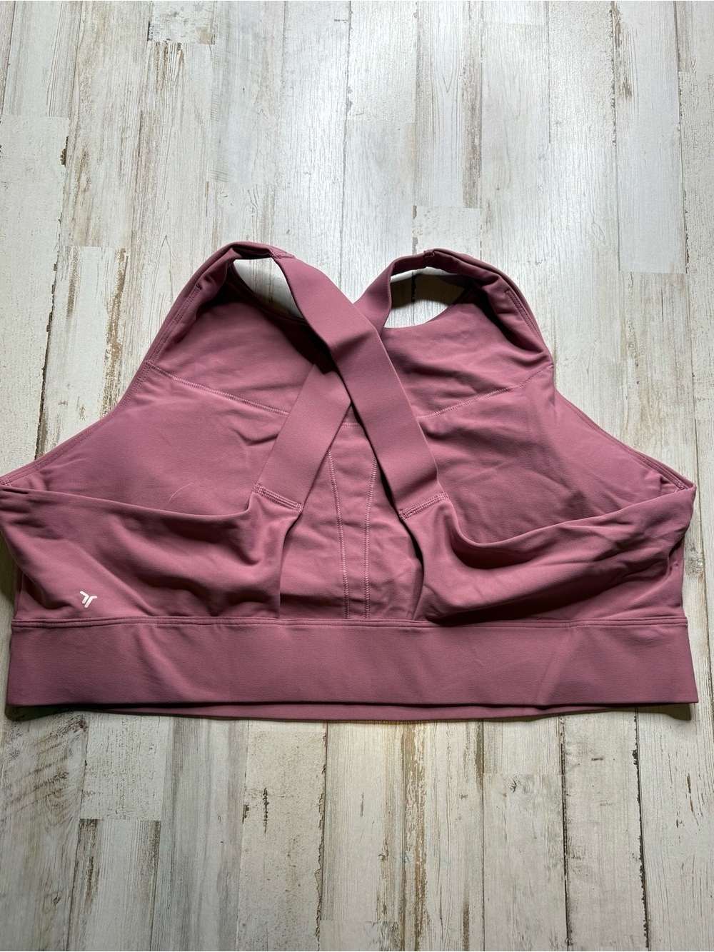 Old Navy Active Powersoft Med Support Sports Bra - Dusty Rose Plus Size 3X - Picture 10 of 11